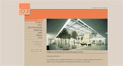 Desktop Screenshot of barz-einrichtungen.de